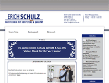 Tablet Screenshot of erich-schulz.de